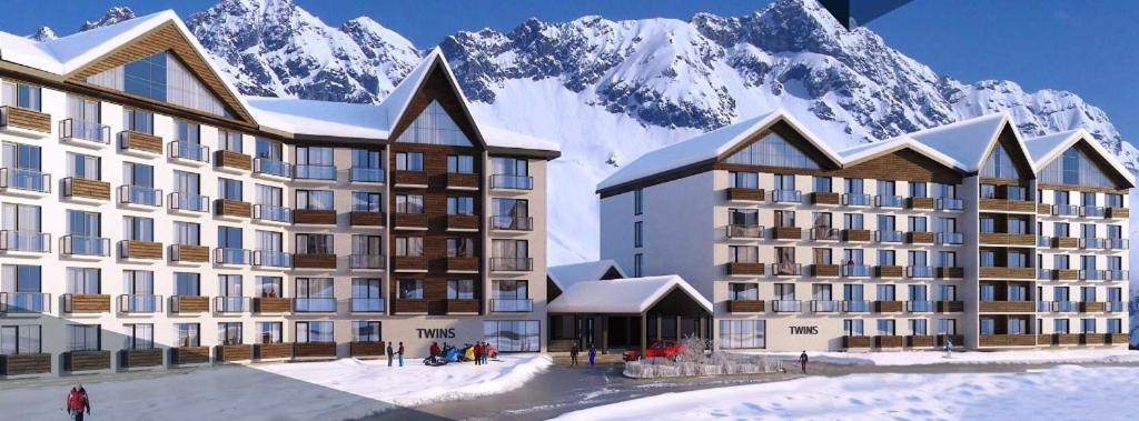 Apartmán New Gudauri Twins Exteriér fotografie
